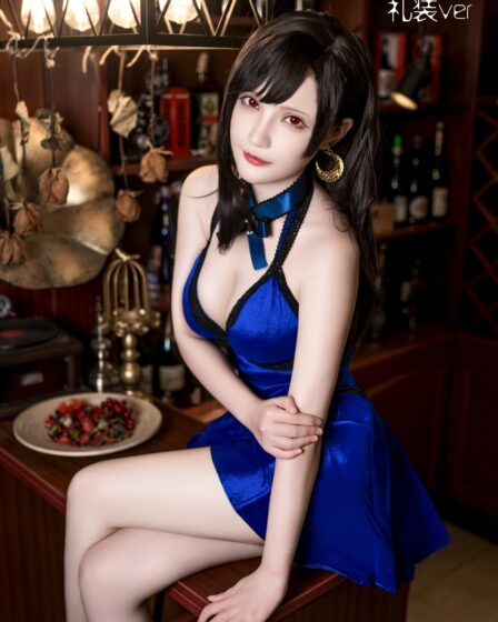 This is the sample picture from Senya Miku 千夜未来 - Tifa Dress post. Click here to see image full size.